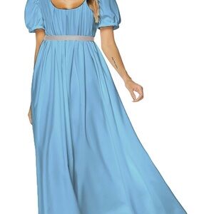 Elegant Blue Bridgeton party dress . Never worn .